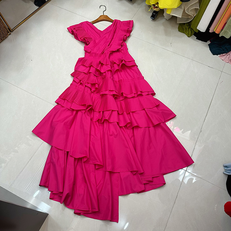 Thirteen Rows Australian niche heavy industry retro cake skirt black dress with high-end feel long skirt A1 # 8567 Thirteen Rows Australian niche heavy industry retro cake skirt black dress with high-end feel long skirt A1 # 8567