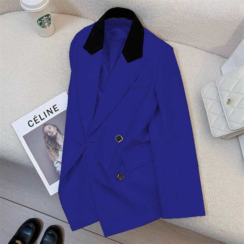 Spring suit jacket for women 2025 spring new Korean version design sense niche fashion temperament commuting small suit for women Spring suit jacket for women 2025 spring new Korean version design sense niche fashion temperament commuting small suit for women