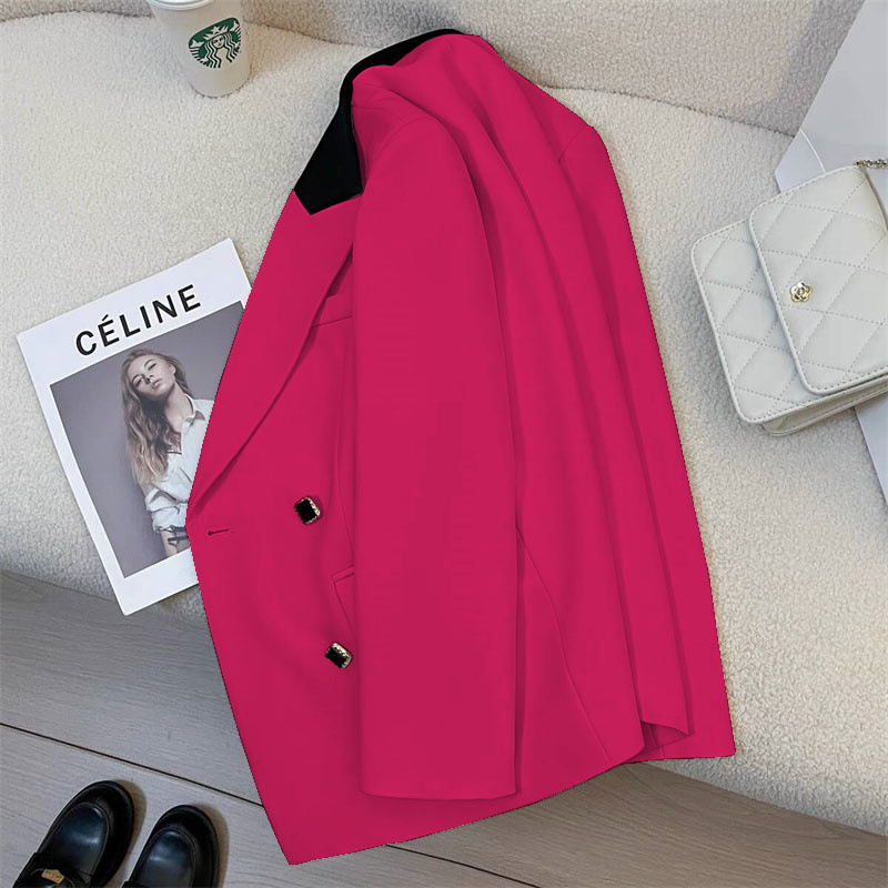 Spring suit jacket for women 2025 spring new Korean version design sense niche fashion temperament commuting small suit for women Spring suit jacket for women 2025 spring new Korean version design sense niche fashion temperament commuting small suit for women