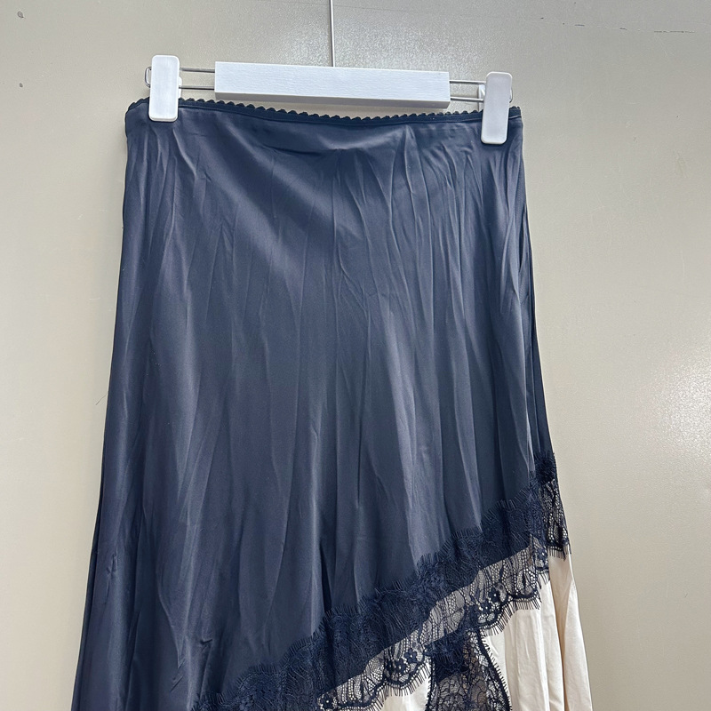 Thirteen Rows Australia's new niche designer style lace embroidery patchwork skirt with elegant charm C1 # 1395 Thirteen Rows Australia's new niche designer style lace embroidery patchwork skirt with elegant charm C1 # 1395