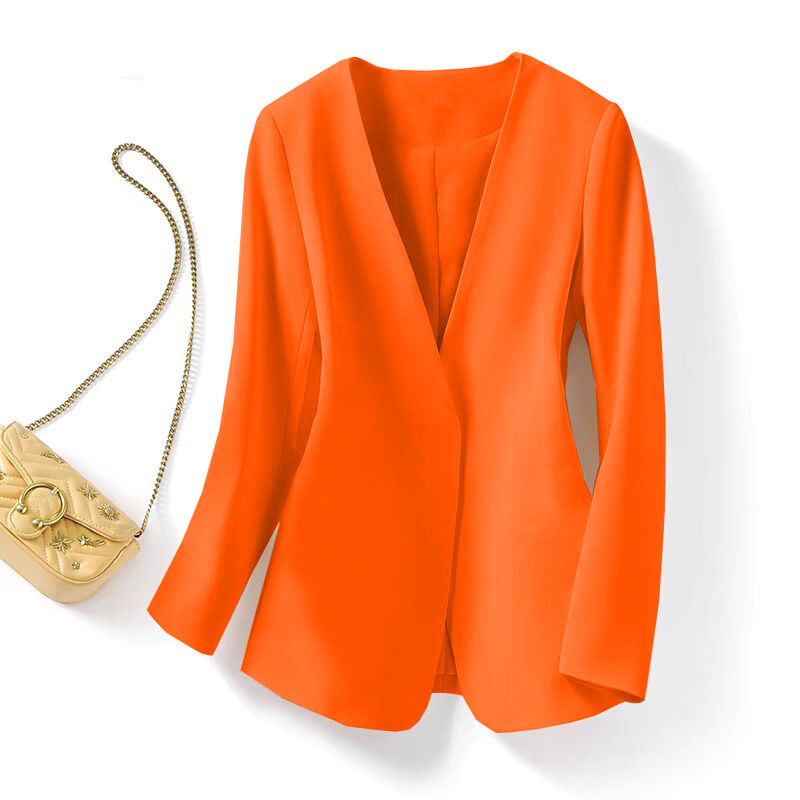 Large size chubby mm suit jacket for women in spring 2025, new style with a small fragrance and casual Korean style autumn suit for women Large size chubby mm suit jacket for women in spring 2025, new style with a small fragrance and casual Korean style autumn suit for women