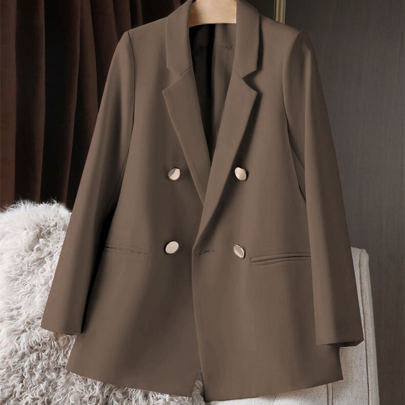 White suit jacket for women, Spring and Autumn 2025 new item, petite Spring and Autumn suit jacket, temperament Korean version casual women White suit jacket for women, Spring and Autumn 2025 new item, petite Spring and Autumn suit jacket, temperament Korean version casual women