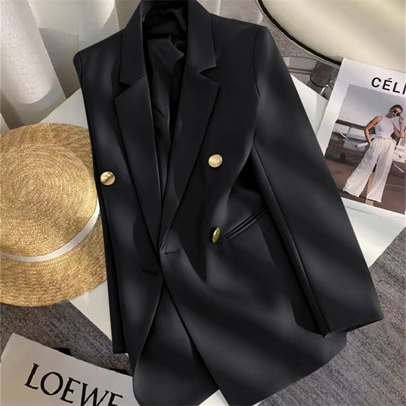 Small suit jacket for women in spring and autumn 2025, new fashion Korean version, loose temperament, college style suit, women's top trend Small suit jacket for women in spring and autumn 2025, new fashion Korean version, loose temperament, college style suit, women's top trend