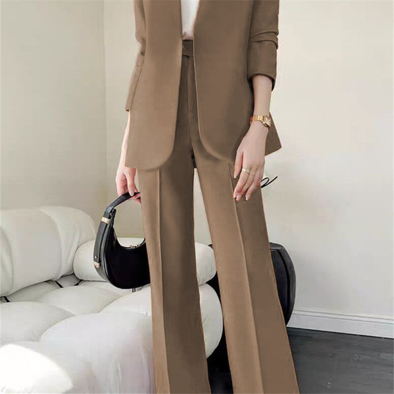 Spring and Autumn Suit Set for Women Spring and Autumn 2025 New Korean Edition Sensational Street Casual Fashion Temperament Professional Suit for Women Spring and Autumn Suit Set for Women Spring and Autumn 2025 New Korean Edition Sensational Street Casual Fashion Temperament Professional Suit for Women