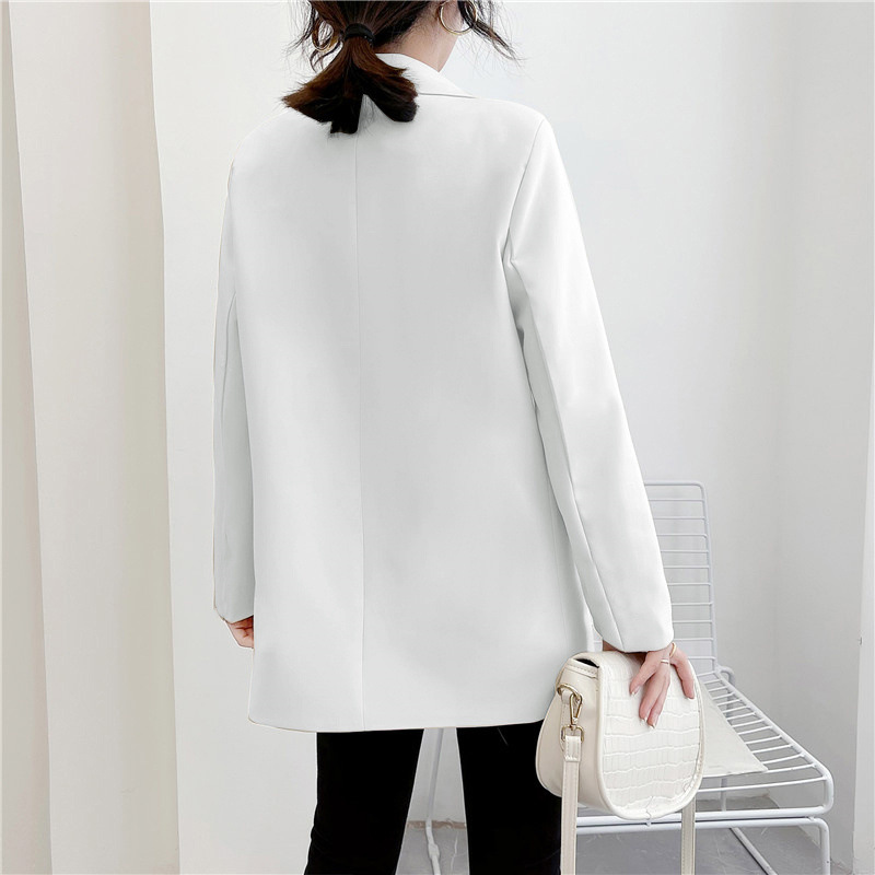 Small suit jacket for women, trendy ins spring and autumn winter short style, short stature, Korean version, loose and versatile, western-style casual suit Small suit jacket for women, trendy ins spring and autumn winter short style, short stature, Korean version, loose and versatile, western-style casual suit