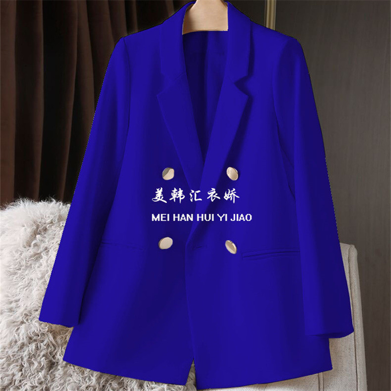 White suit jacket for women, Spring and Autumn 2025 new item, petite Spring and Autumn suit jacket, temperament Korean version casual women White suit jacket for women, Spring and Autumn 2025 new item, petite Spring and Autumn suit jacket, temperament Korean version casual women