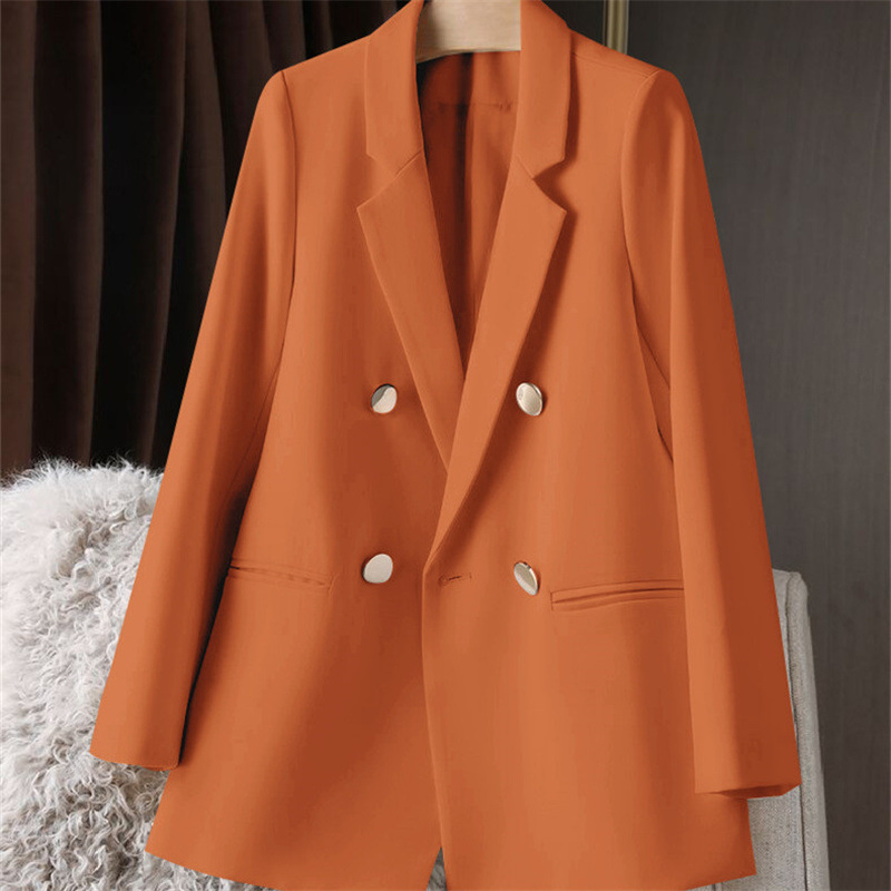 White suit jacket for women, Spring and Autumn 2025 new item, petite Spring and Autumn suit jacket, temperament Korean version casual women White suit jacket for women, Spring and Autumn 2025 new item, petite Spring and Autumn suit jacket, temperament Korean version casual women