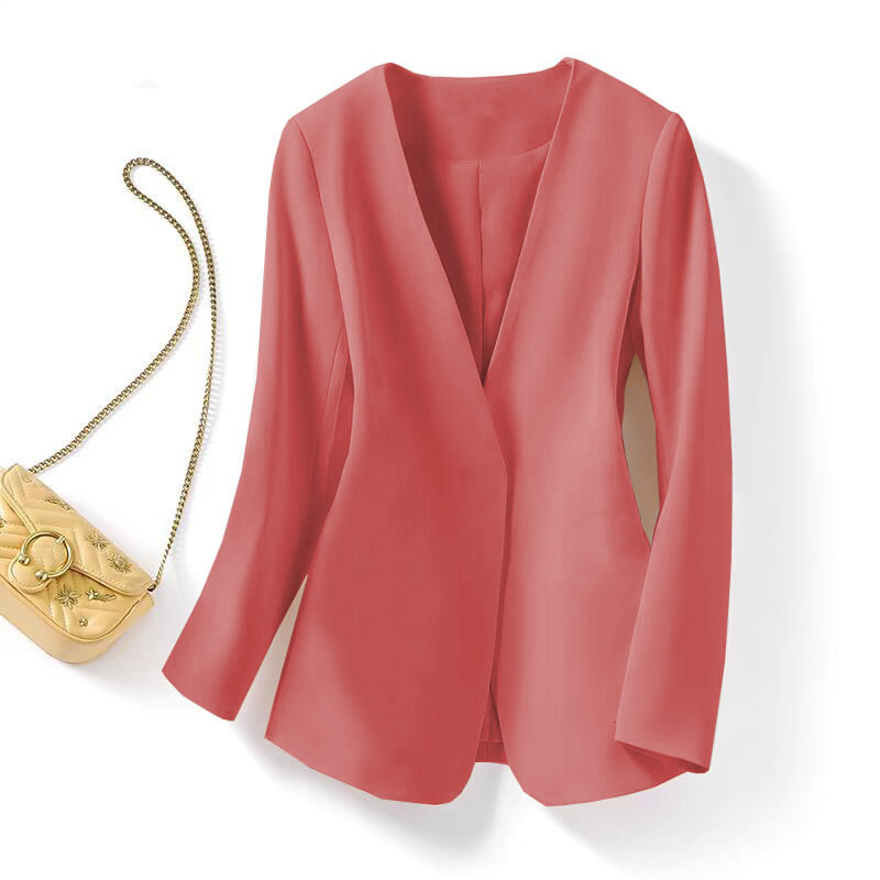 Large size chubby mm suit jacket for women in spring 2025, new style with a small fragrance and casual Korean style autumn suit for women Large size chubby mm suit jacket for women in spring 2025, new style with a small fragrance and casual Korean style autumn suit for women