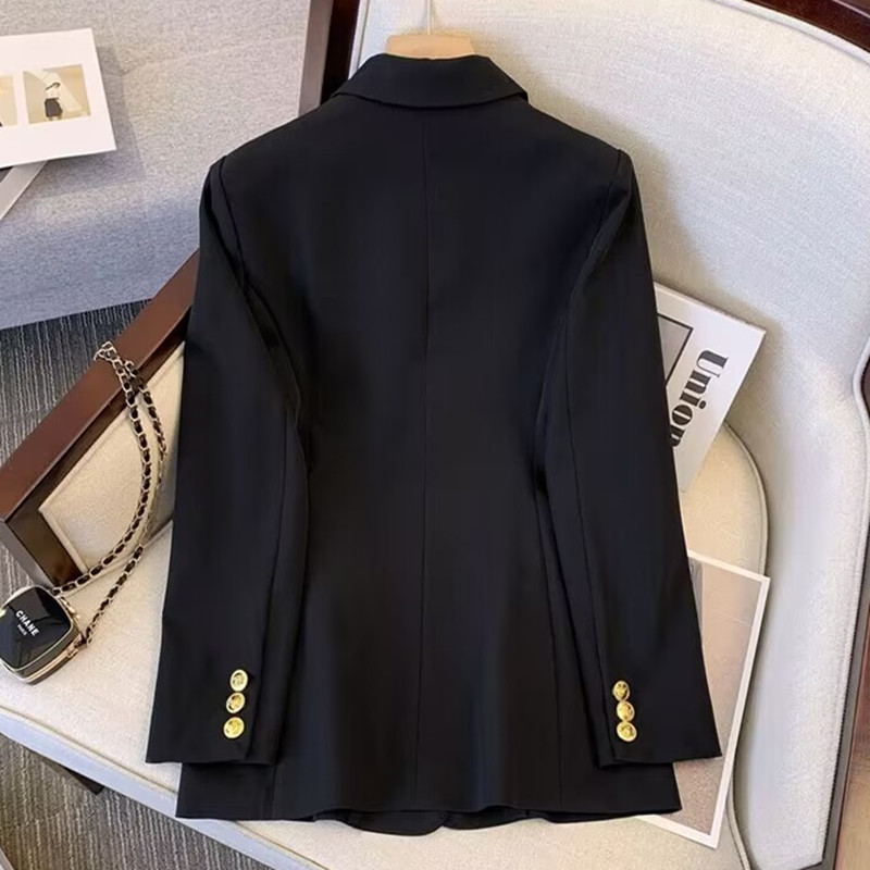 2025 Spring and Autumn New Suit Coat for Women, Korean Edition, Straight Tube, Casual, Loose and Fashionable, Showing Small and Thin Suit for Women 2025 Spring and Autumn New Suit Coat for Women, Korean Edition, Straight Tube, Casual, Loose and Fashionable, Showing Small and Thin Suit for Women