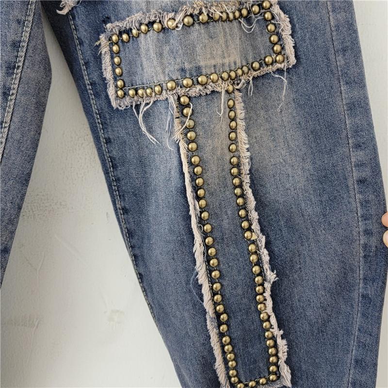 European Station 2023 Autumn New Style Haren Jeans Women's Pants High Waist Slimming and Hot Diamond Dad Pants Cross border Trendy Brand European Station 2023 Autumn New Style Haren Jeans Women's Pants High Waist Slimming and Hot Diamond Dad Pants Cross border Trendy Brand