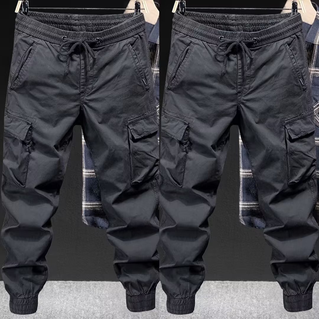 Elastic work pants for men in summer, thin ice silk loose oversized workwear, men's pants, construction site wear-resistant labor protection pants Elastic work pants for men in summer, thin ice silk loose oversized workwear, men's pants, construction site wear-resistant labor protection pants