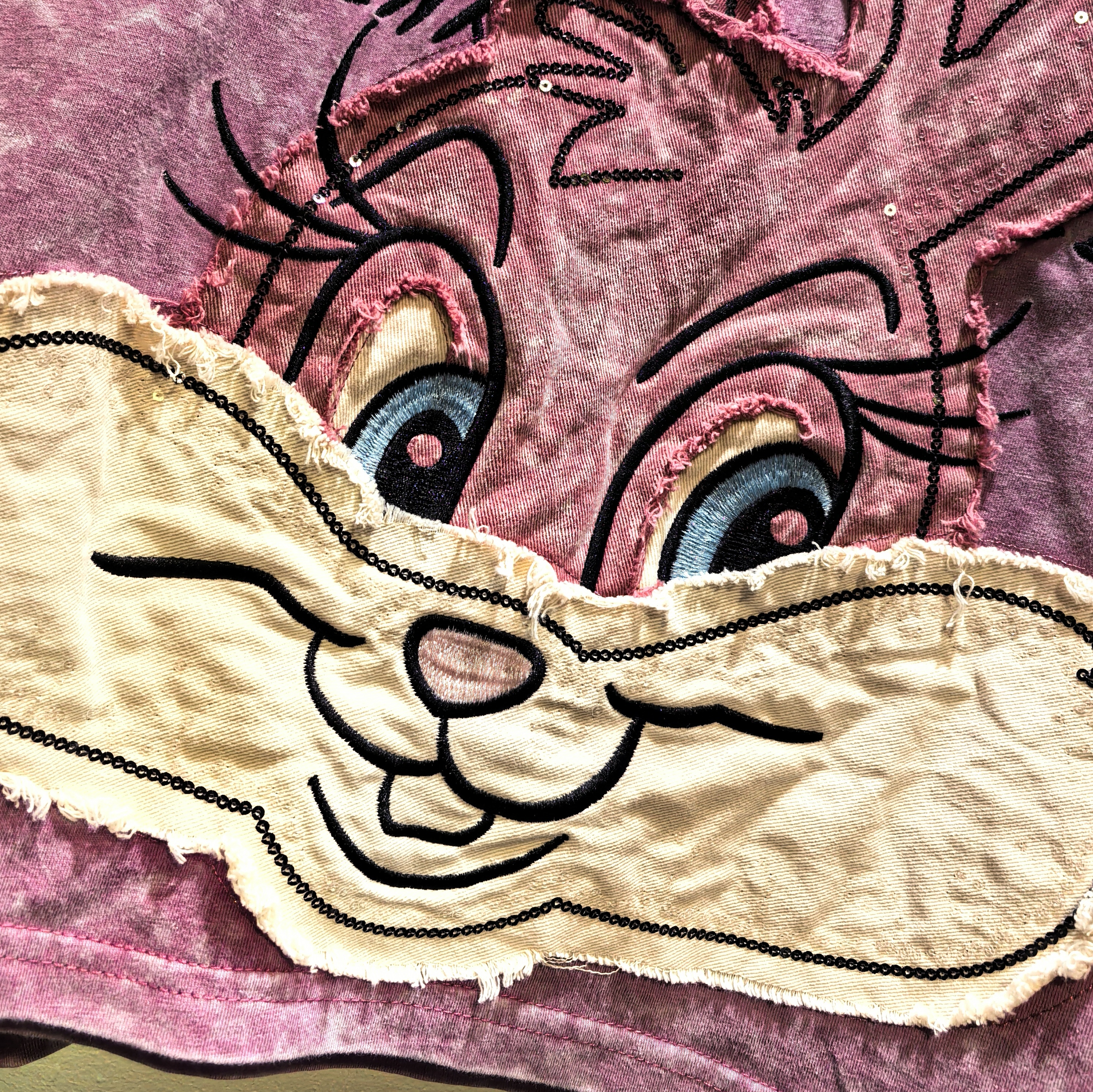 2025 Summer New Retro Art Stir fried Color Printed Loose and Slim Round Neck Hoodie Versatile Short Sleeve T-shirt for Women 2025 Summer New Retro Art Stir fried Color Printed Loose and Slim Round Neck Hoodie Versatile Short Sleeve T-shirt for Women