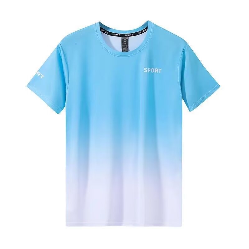 Clothing short sleeved t-shirt men's fashion brand summer loose five quarter sleeves 2024 new popular trend ins simple Clothing short sleeved t-shirt men's fashion brand summer loose five quarter sleeves 2024 new popular trend ins simple
