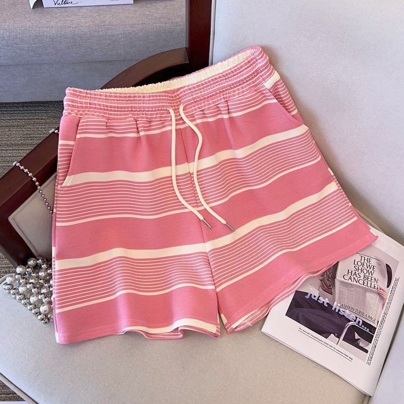 Large size women's summer short sleeved+shorts two-piece set, women's casual sports set, summer outfit, a complete set of fashionable women's clothing Large size women's summer short sleeved+shorts two-piece set, women's casual sports set, summer outfit, a complete set of fashionable women's clothing