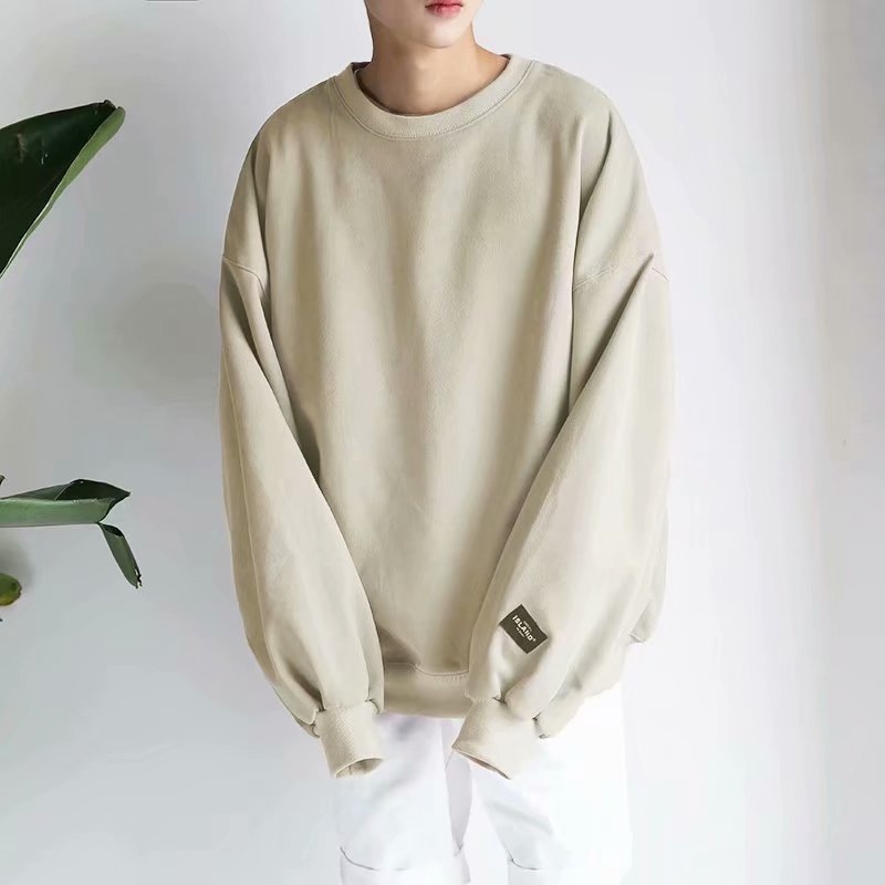 Winter oversize Korean version men's loose long sleeved sweatshirt men's ulzzang couple's winter fashion trend jacket Winter oversize Korean version men's loose long sleeved sweatshirt men's ulzzang couple's winter fashion trend jacket