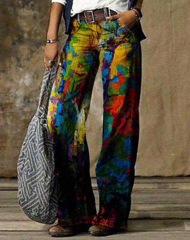 2025 New Cross border Amazon eBay Europe and America Foreign Trade Large Size Women's Jeans Wide Leg Pants Fashion Pants 2025 New Cross border Amazon eBay Europe and America Foreign Trade Large Size Women's Jeans Wide Leg Pants Fashion Pants