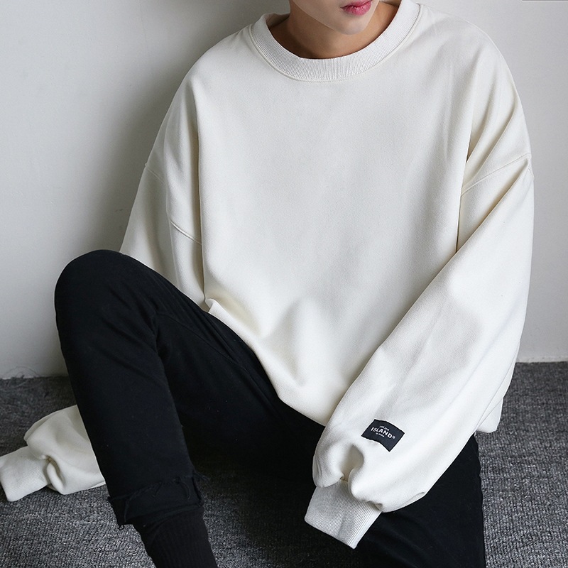 Winter oversize Korean version men's loose long sleeved sweatshirt men's ulzzang couple's winter fashion trend jacket Winter oversize Korean version men's loose long sleeved sweatshirt men's ulzzang couple's winter fashion trend jacket
