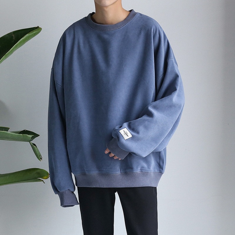Winter oversize Korean version men's loose long sleeved sweatshirt men's ulzzang couple's winter fashion trend jacket Winter oversize Korean version men's loose long sleeved sweatshirt men's ulzzang couple's winter fashion trend jacket