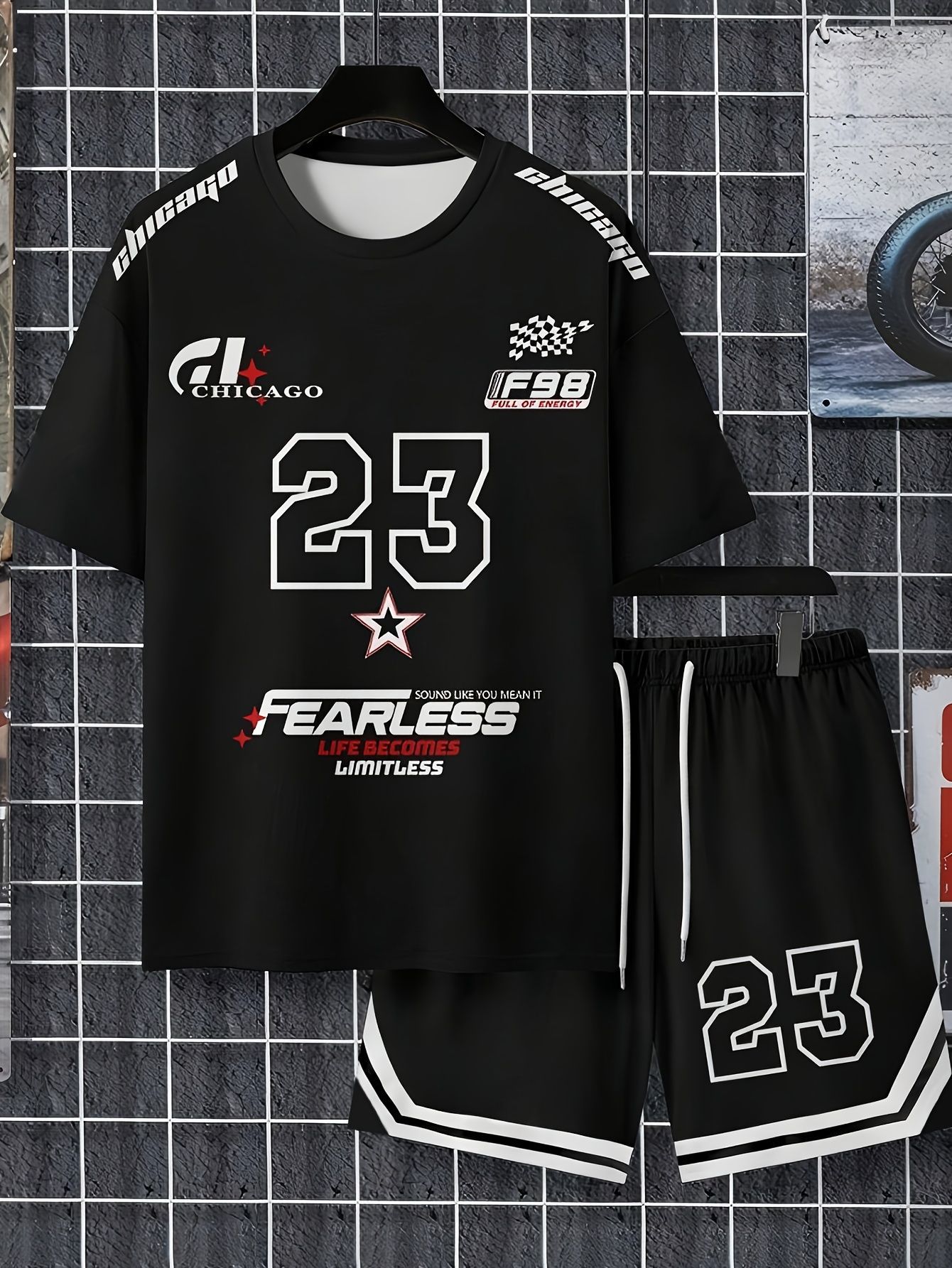 2025 Cross border Hot selling Set Fashion Short sleeved T-shirt Pants Loose Men's 3D Digital Printed Running Two piece Set 2025 Cross border Hot selling Set Fashion Short sleeved T-shirt Pants Loose Men's 3D Digital Printed Running Two piece Set