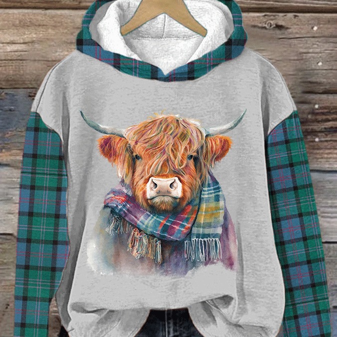 Cross border haunted house cow head 3D hoodie for men and women, autumn and winter hoodie, terrifying Amazon manufacturer, one piece dropshipping men's clothing