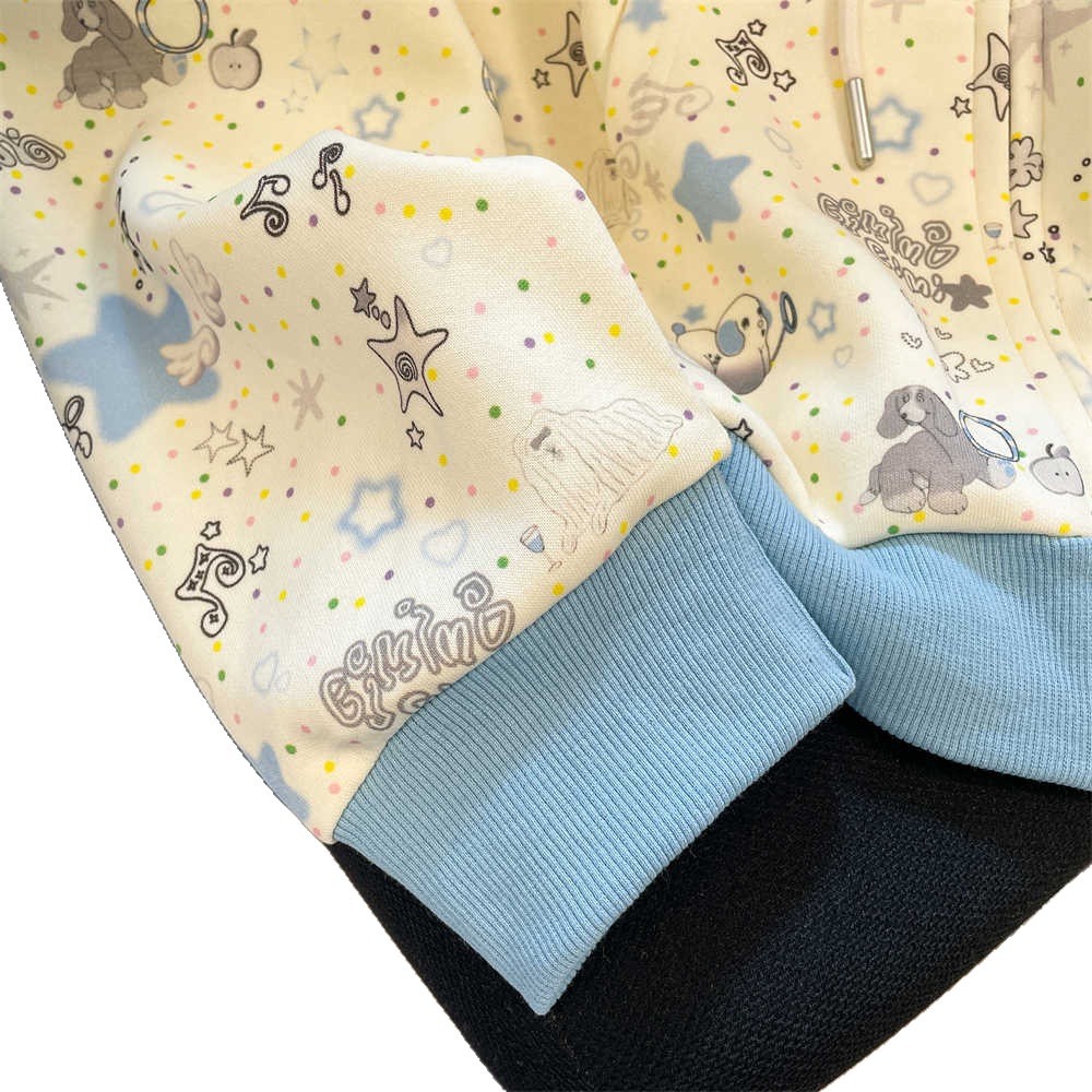 Japanese Sweet Bear Ears Cute Cartoon Hoodie Cardigan Female Junior High School Students Autumn and Winter Collection Plush Hooded Loose Coat Japanese Sweet Bear Ears Cute Cartoon Hoodie Cardigan Female Junior High School Students Autumn and Winter Collection Plush Hooded Loose Coat