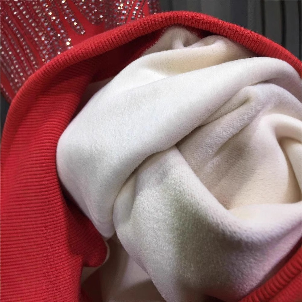 6554 # 300kg Extra Large Size with Thick Velvet Heavy duty Hot Drilled Front and Rear Full Drilled Light Luxury Wings Long Sleeve Hoodie for Women 6554 # 300kg Extra Large Size with Thick Velvet Heavy duty Hot Drilled Front and Rear Full Drilled Light Luxury Wings Long Sleeve Hoodie for Women