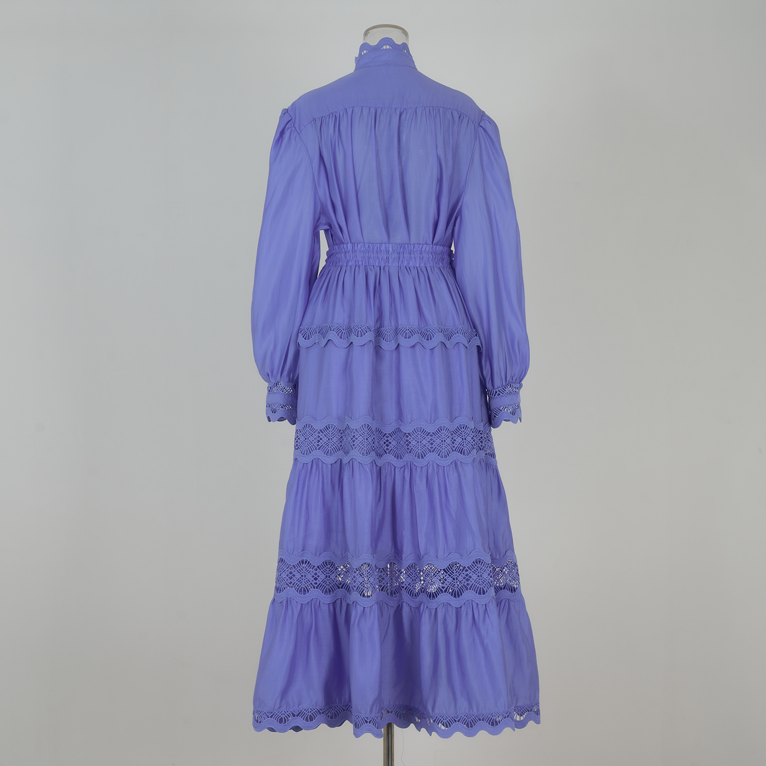 Real time shooting of European, American, British style fake suit dress, heavy-duty solid color lace loose large swing formal dress Real time shooting of European, American, British style fake suit dress, heavy-duty solid color lace loose large swing formal dress