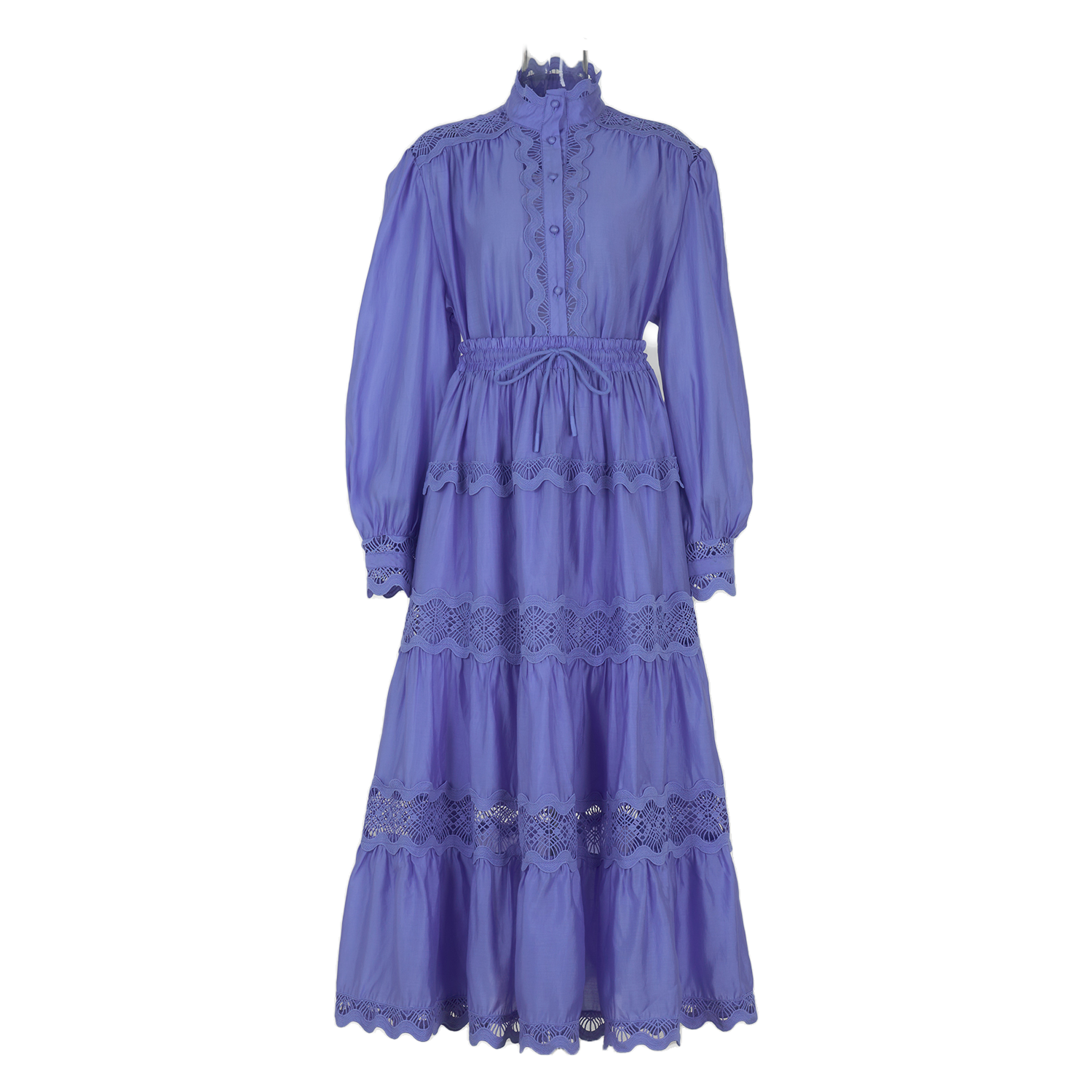 Real time shooting of European, American, British style fake suit dress, heavy-duty solid color lace loose large swing formal dress Real time shooting of European, American, British style fake suit dress, heavy-duty solid color lace loose large swing formal dress