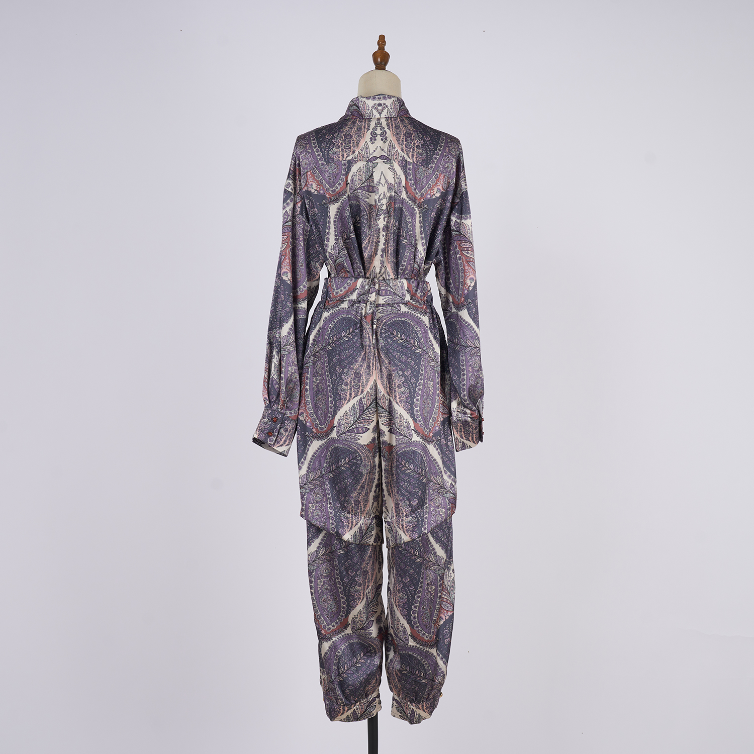 Real shooting of 2025 new printed straight tube casual shirt set Real shooting of 2025 new printed straight tube casual shirt set