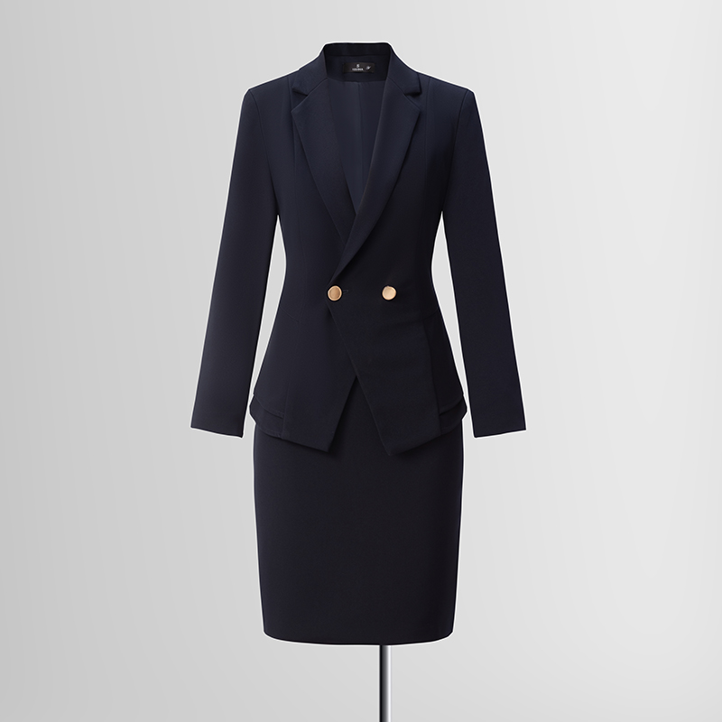 Design sense high-end suit set for women 2025 early autumn new style simple and capable temperament goddess style commuting suit Design sense high-end suit set for women 2025 early autumn new style simple and capable temperament goddess style commuting suit