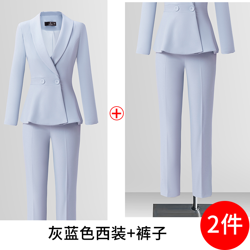 Goddess style professional suit set for women in early autumn 2025, simple and efficient commuting formal work clothes Goddess style professional suit set for women in early autumn 2025, simple and efficient commuting formal work clothes