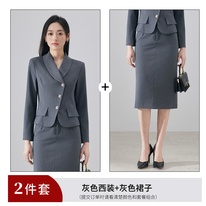 Goddess style professional suit set for autumn and winter, slim fit and slimming design, casual commuting, small fragrance style suit Goddess style professional suit set for autumn and winter, slim fit and slimming design, casual commuting, small fragrance style suit