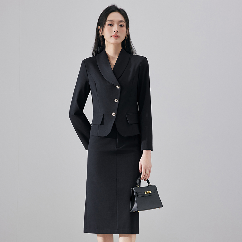 Goddess style professional suit set for autumn and winter, slim fit and slimming design, casual commuting, small fragrance style suit Goddess style professional suit set for autumn and winter, slim fit and slimming design, casual commuting, small fragrance style suit