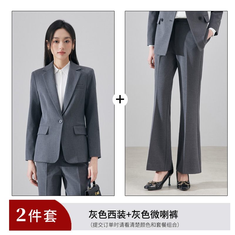 Commuting slim fit one button suit set for women in the autumn of 2025, featuring a slimming and goddess like style commuting mini suit Commuting slim fit one button suit set for women in the autumn of 2025, featuring a slimming and goddess like style commuting mini suit