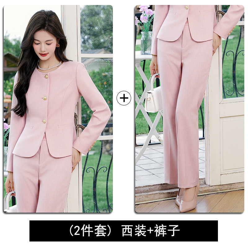 Ladies' temperament, black short jacket, women's 2025 early autumn new fashionable and simple OL casual small fragrant style suit set Ladies' temperament, black short jacket, women's 2025 early autumn new fashionable and simple OL casual small fragrant style suit set