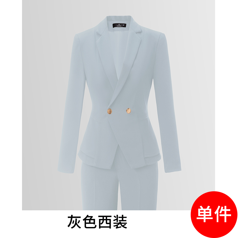 Design sense high-end suit set for women 2025 early autumn new style simple and capable temperament goddess style commuting suit Design sense high-end suit set for women 2025 early autumn new style simple and capable temperament goddess style commuting suit