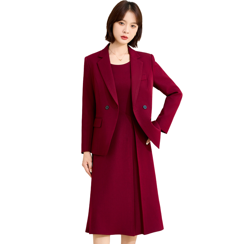 Fashionable and minimalist temperament, goddess style commuter suit jacket, women's early autumn new design, formal suit two-piece set Fashionable and minimalist temperament, goddess style commuter suit jacket, women's early autumn new design, formal suit two-piece set