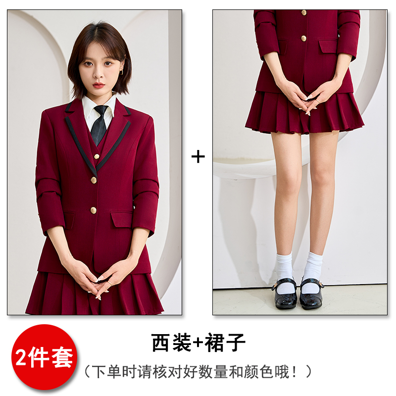 Long sleeved suit set for women in autumn 2025, new fashionable and simple temperament, goddess style commuting formal suit, professional suit Long sleeved suit set for women in autumn 2025, new fashionable and simple temperament, goddess style commuting formal suit, professional suit