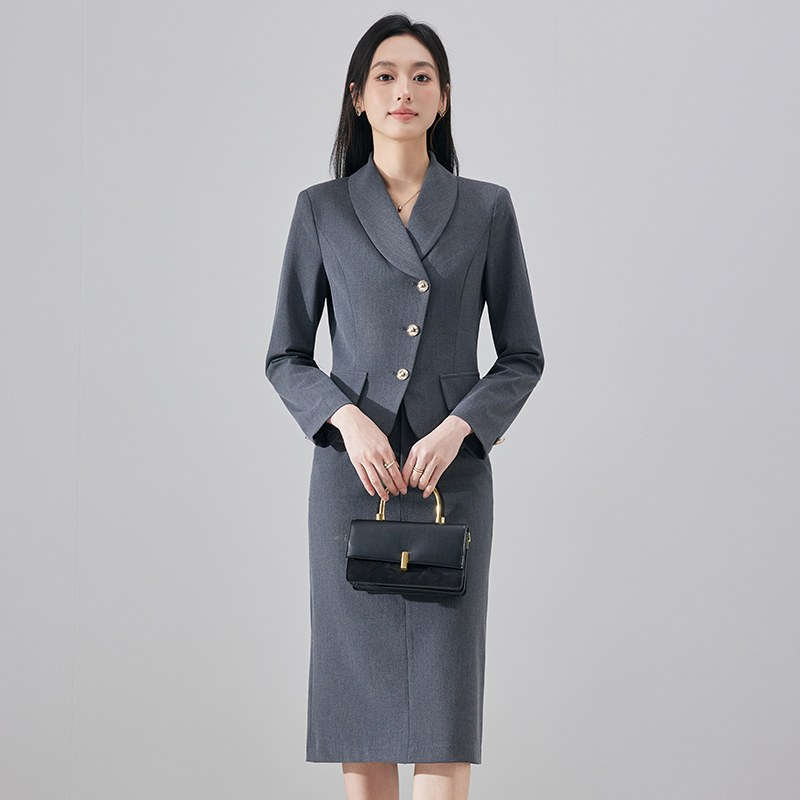 Goddess style professional suit set for autumn and winter, slim fit and slimming design, casual commuting, small fragrance style suit Goddess style professional suit set for autumn and winter, slim fit and slimming design, casual commuting, small fragrance style suit
