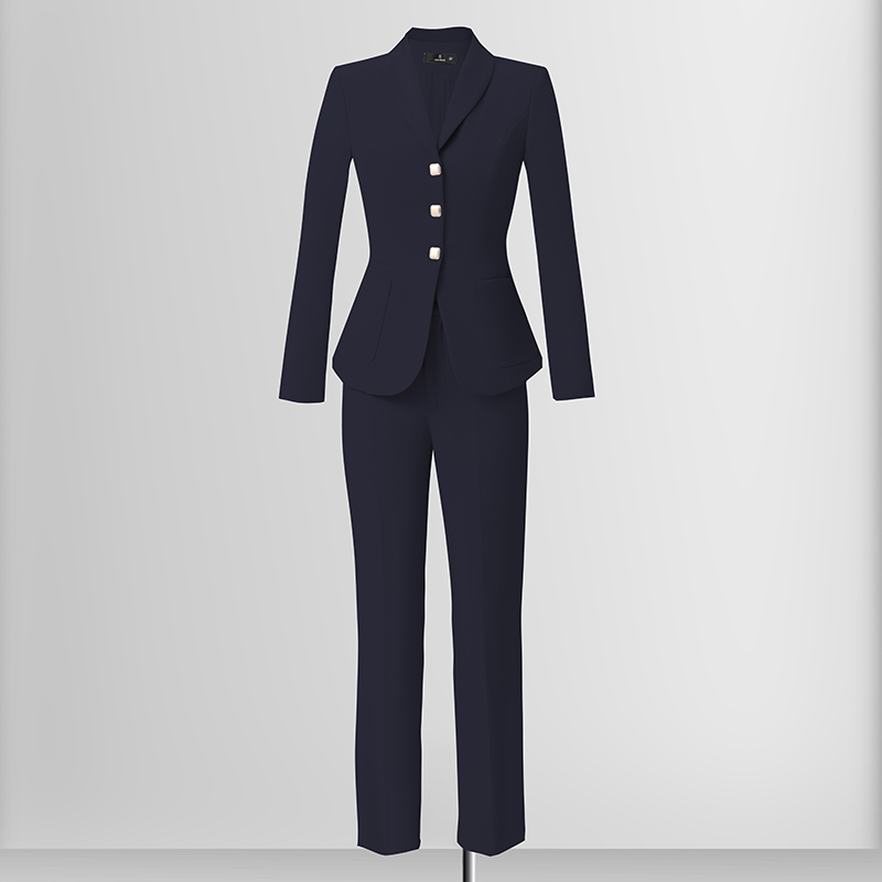High end single breasted suit set for women 2025 early autumn new slim fit and slimming temperament goddess style commuter suit High end single breasted suit set for women 2025 early autumn new slim fit and slimming temperament goddess style commuter suit
