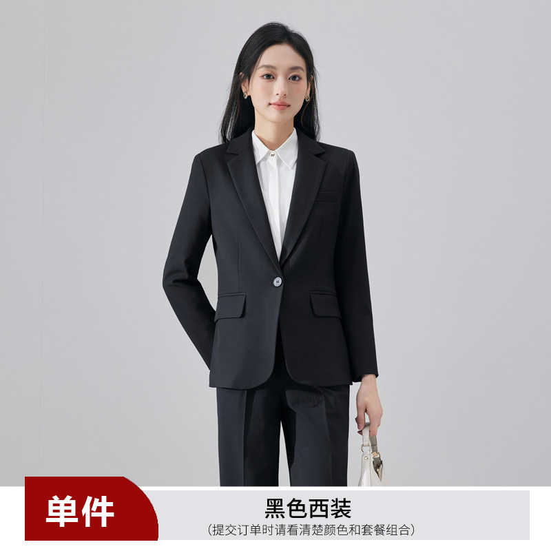 Commuting slim fit one button suit set for women in the autumn of 2025, featuring a slimming and goddess like style commuting mini suit Commuting slim fit one button suit set for women in the autumn of 2025, featuring a slimming and goddess like style commuting mini suit