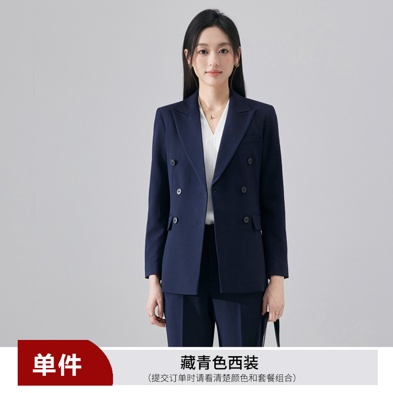 Commuting professional women's suit set 2025 autumn new style simple and capable temperament goddess style formal work clothes Commuting professional women's suit set 2025 autumn new style simple and capable temperament goddess style formal work clothes