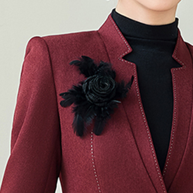 2025 temperament high-end collarless suit for women in autumn, slim fit and slimming, one button commuting formal suit, professional suit 2025 temperament high-end collarless suit for women in autumn, slim fit and slimming, one button commuting formal suit, professional suit