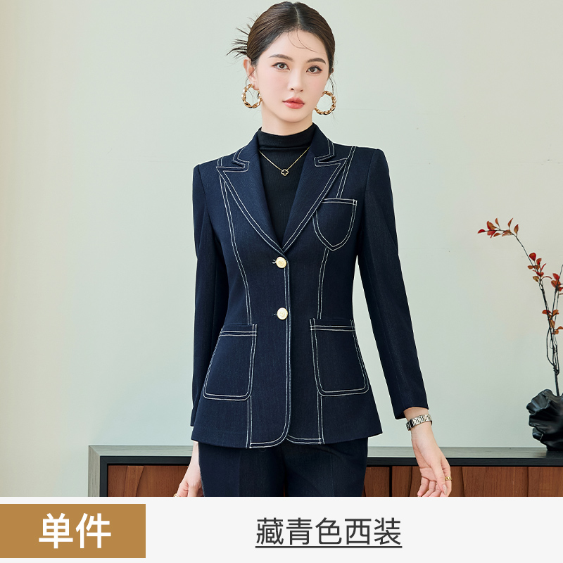 Design sense slim fit professional suit set for women 2025 early autumn new style simple and capable temperament commuting formal suit Design sense slim fit professional suit set for women 2025 early autumn new style simple and capable temperament commuting formal suit