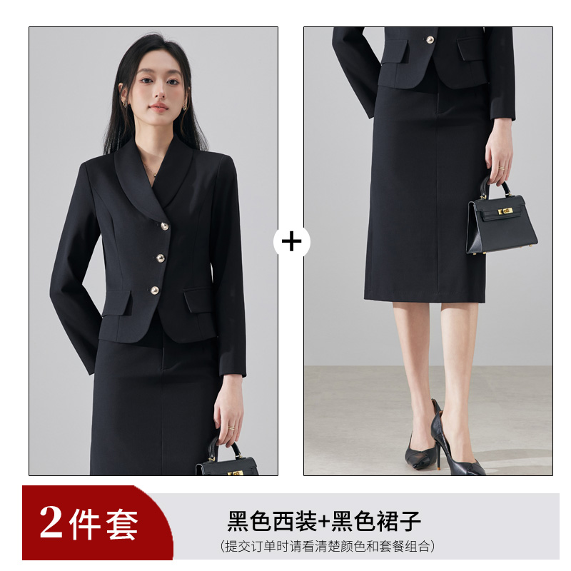 Goddess style professional suit set for autumn and winter, slim fit and slimming design, casual commuting, small fragrance style suit Goddess style professional suit set for autumn and winter, slim fit and slimming design, casual commuting, small fragrance style suit