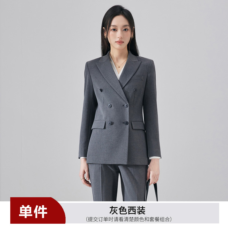 Commuting professional women's suit set 2025 autumn new style simple and capable temperament goddess style formal work clothes Commuting professional women's suit set 2025 autumn new style simple and capable temperament goddess style formal work clothes