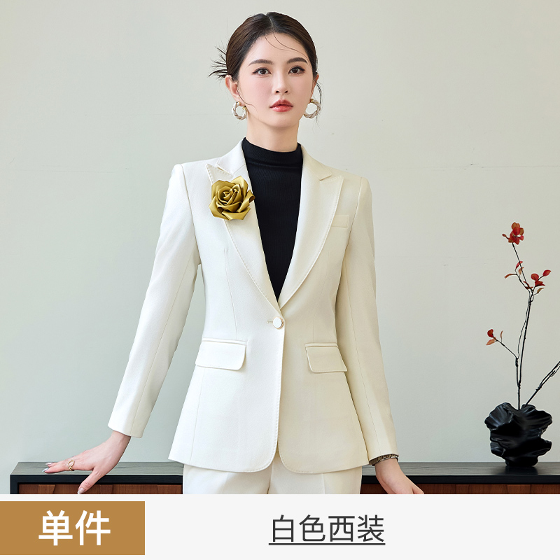 Design sense, temperament, long sleeved suit jacket, women's autumn slimming and high-end professional formal suit two-piece set Design sense, temperament, long sleeved suit jacket, women's autumn slimming and high-end professional formal suit two-piece set