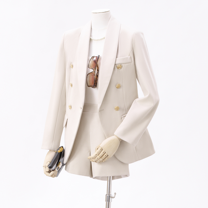 Advanced coffee colored suit set for women in autumn and winter of 2025, new simple and capable temperament, goddess style commuting suit Advanced coffee colored suit set for women in autumn and winter of 2025, new simple and capable temperament, goddess style commuting suit