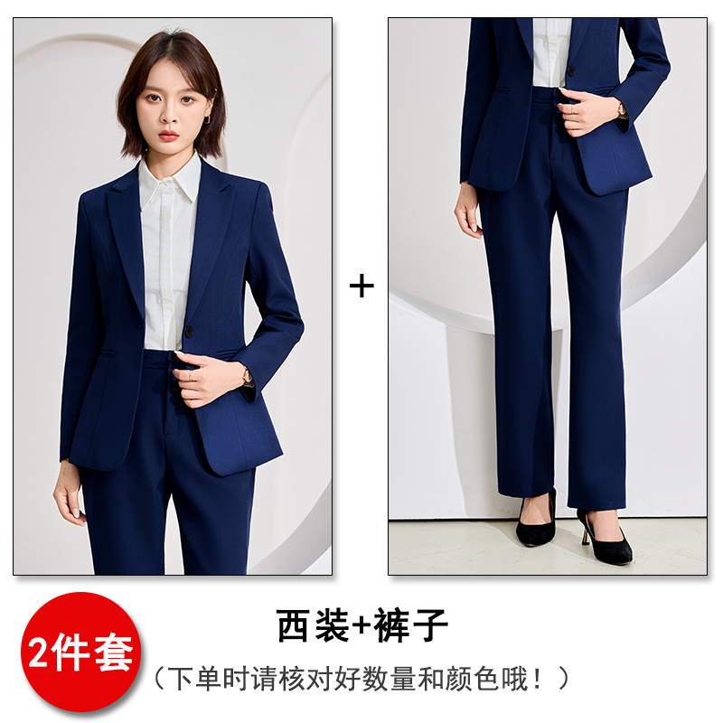 Workplace formal work clothes, suit set for women in autumn 2025, slim fit and slimming, one button commuting professional work clothes Workplace formal work clothes, suit set for women in autumn 2025, slim fit and slimming, one button commuting professional work clothes