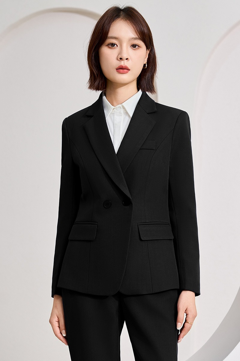 High end professional women's gray suit pants 2025 early autumn new style simple and capable commuting suit High end professional women's gray suit pants 2025 early autumn new style simple and capable commuting suit